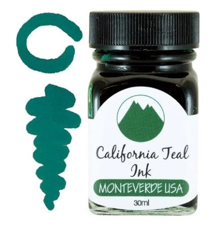 Monteverde - Fountain Pen Ink - California Teal (4654445723735)