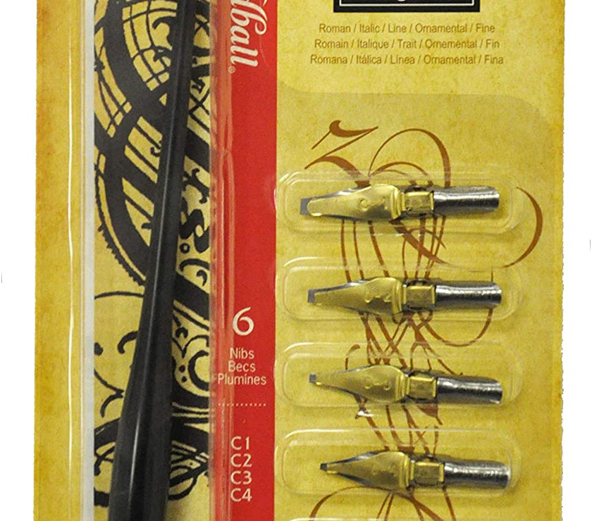 Speedball - Dip Pen Nib and Pen Holder Set - Art Noise