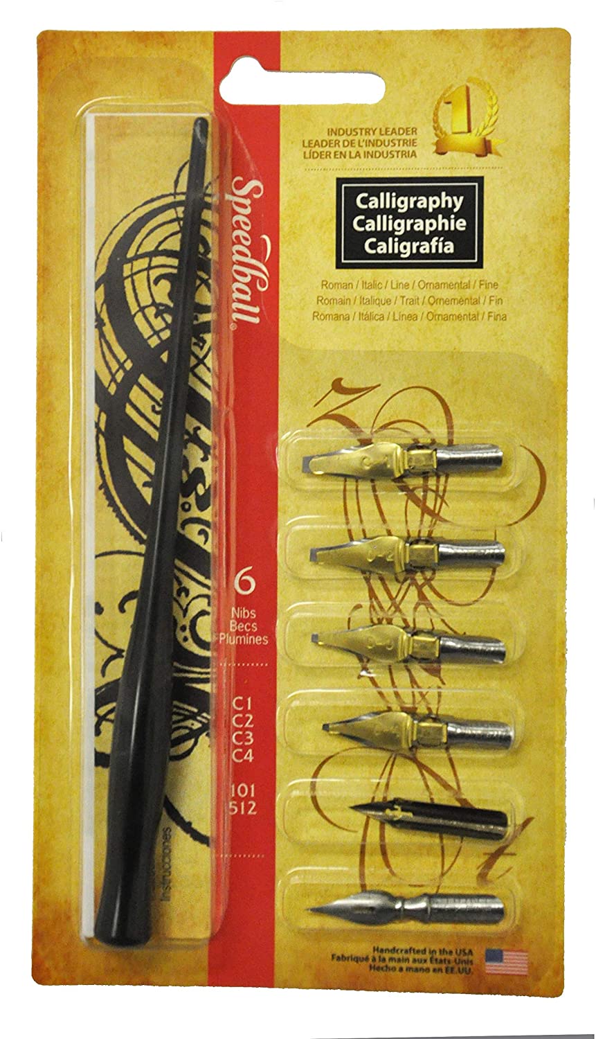 Speedball - Calligraphy Nib and Penholder Set (4520932540503)