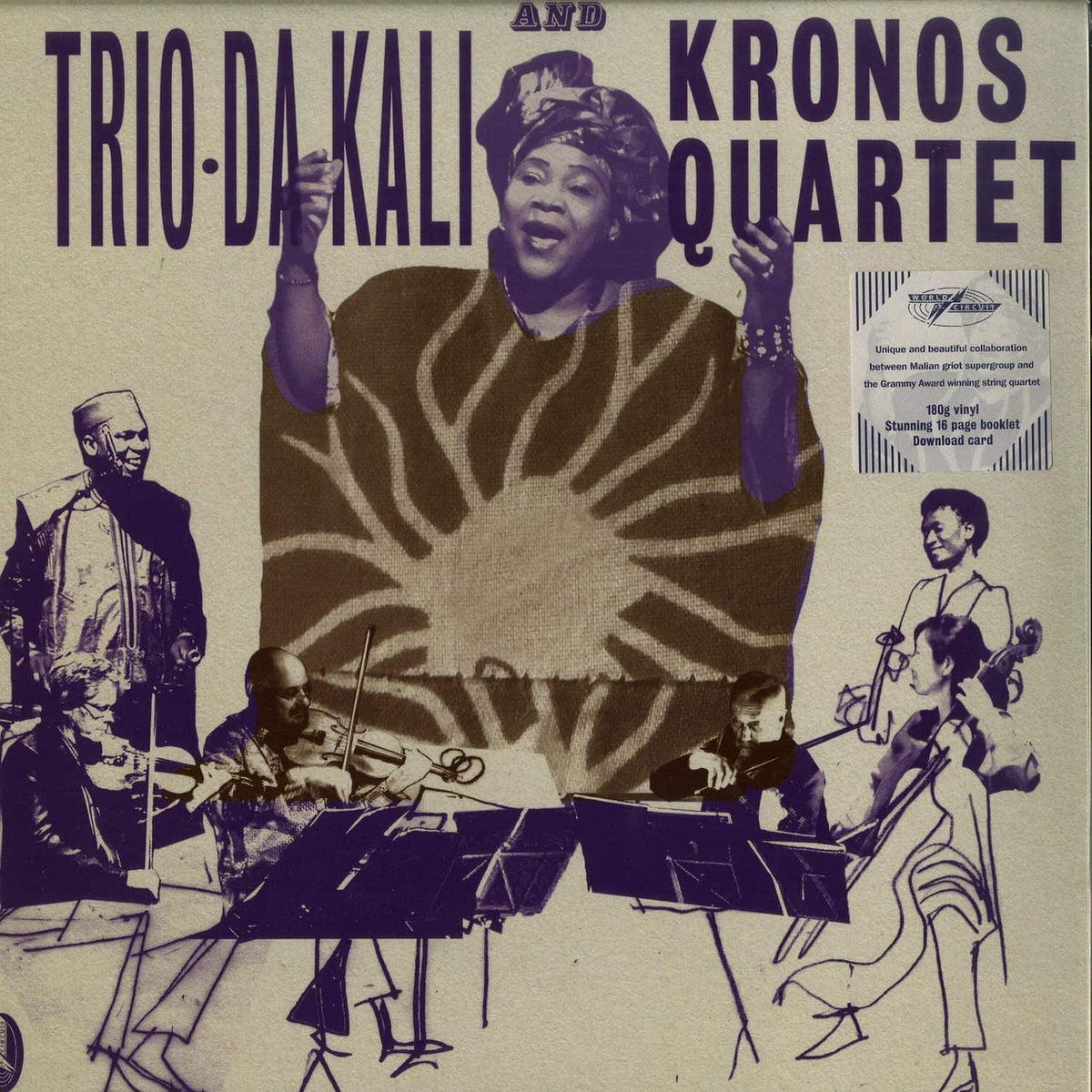 Trio da Kali and Kronos Quartet - Ladilikan - LP