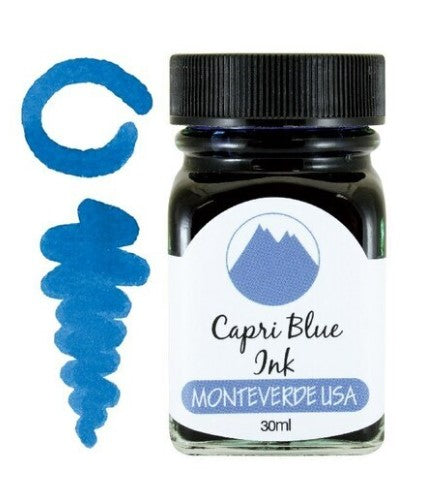 Monteverde - Fountain Pen Ink - Capri Blue - Art Noise