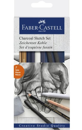 Faber-Castell - CHARCOAL SKETCH SET (4438862364759)