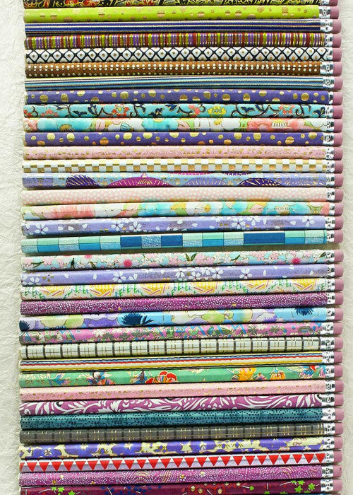 The Japanese Paper Place - Chiyogami Covered Pencils - Singles - Art Noise