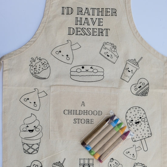 Colour Your Own Artist Apron Kits - Art Noise