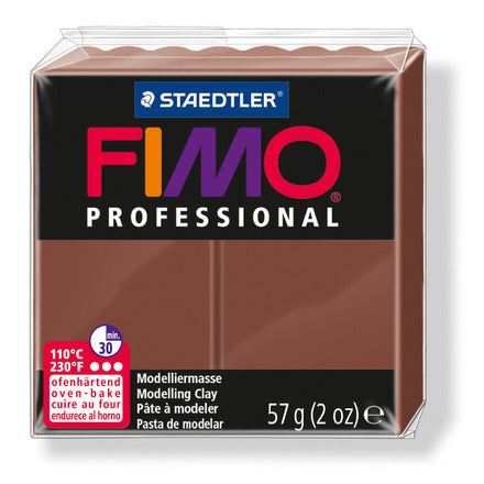 Staedtler-Mars - Modelling Clay Fimo professional - Chocolate (4443467579479)