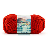 Lion - Hometown Yarn - 142g - Super Bulky 6 - 74m (81yds) - Cincinnati Red - Art Noise