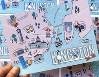 Found & Lost Art - Kingston Postcards - Art Noise