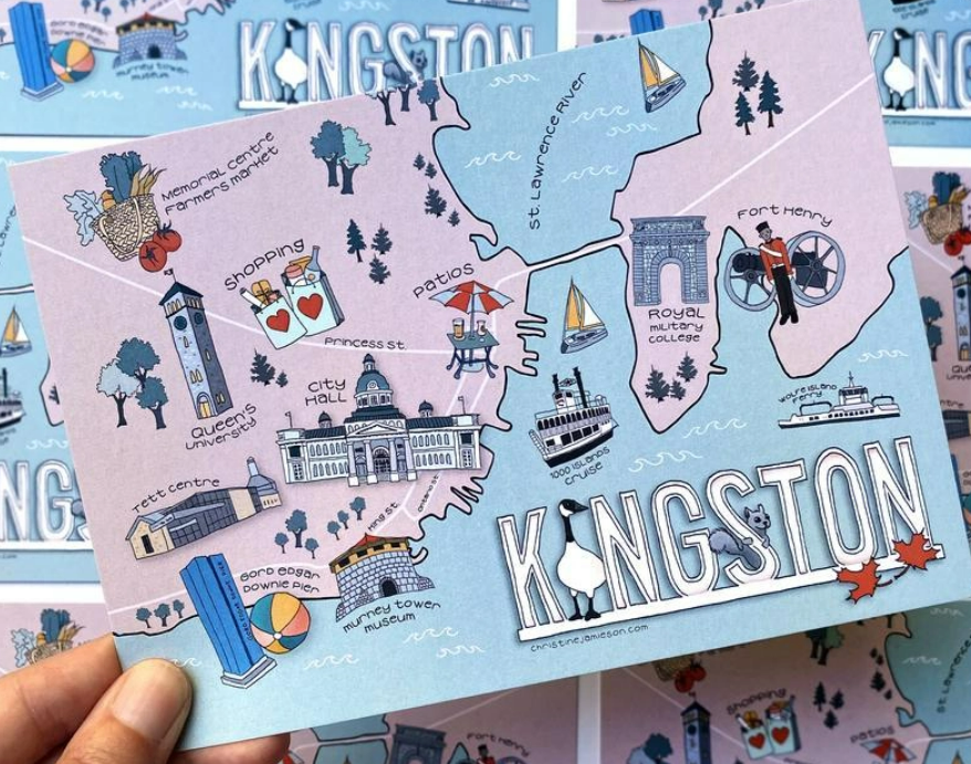 Found &amp; Lost Art - Kingston Postcards