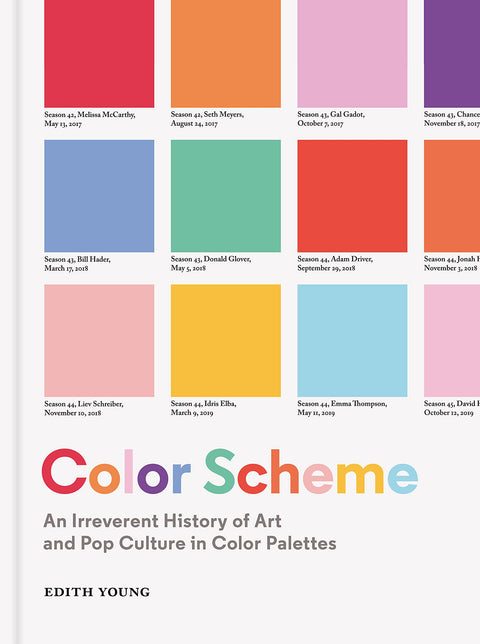 Color Scheme: An Irreverent History of Art and Pop Culture in Color Palettes - Art Noise Color Scheme: An Irreverent History of Art and Pop Culture in Color Palettes Art Noise Books Books art-noise.myshopify.com color-scheme-an-irreverent-history-of-art-and-pop-culture-in-color-palettes
