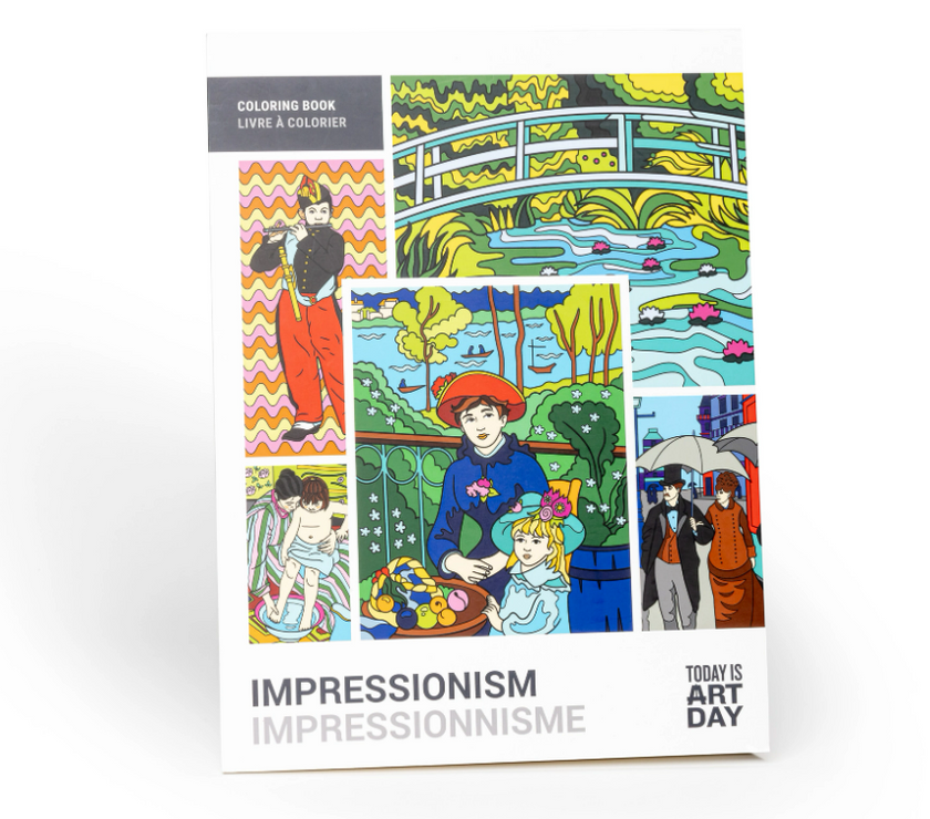 Today is Art Day - Art Colouring Books - Art Noise