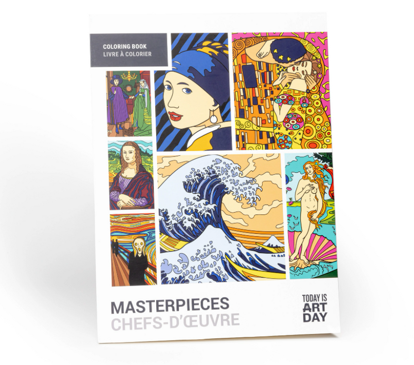 Today is Art Day - Art Colouring Books - Art Noise