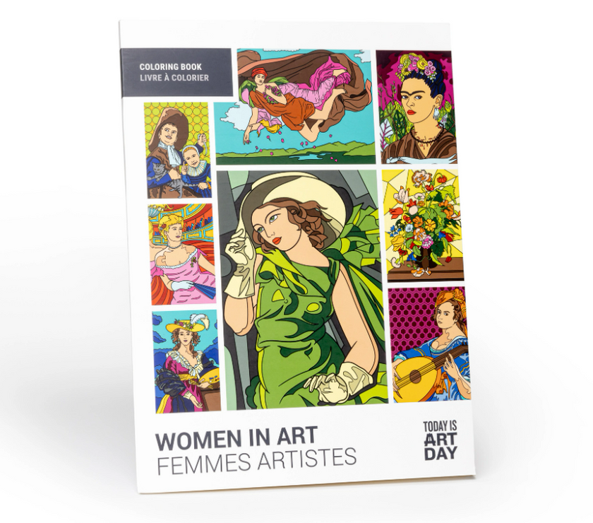 Today is Art Day - Art Colouring Books - Art Noise