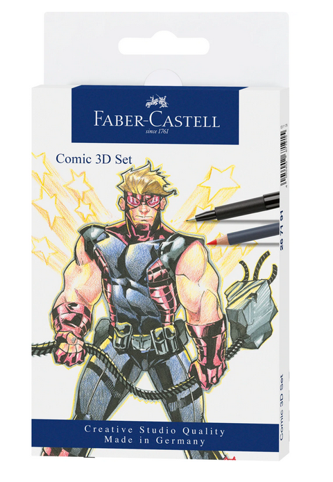 Faber-Castell - Comic 3D Set - Art Noise Faber-Castell - Comic 3D Set Faber-Castell Drawing Sets art-noise.myshopify.com faber-castell-comic-3d-set