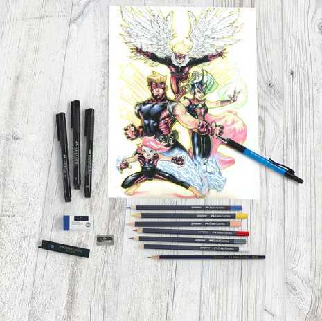 Faber-Castell - Comic Illustration Set - Art Noise