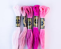 DMC Cotton Embroidery Floss - Cool Pink - Art Noise