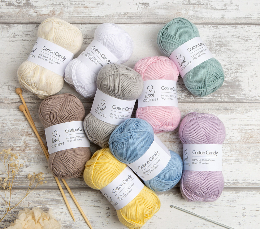 Wool Couture - Cotton Candy Yarn - Art Noise