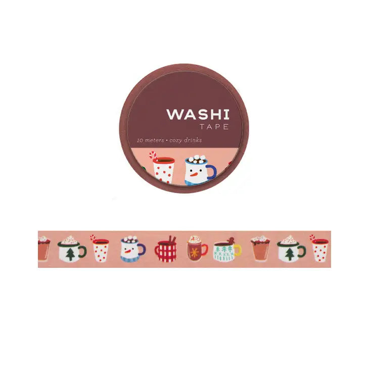 Girl of All Work - Cozy Drinks Washi Tape