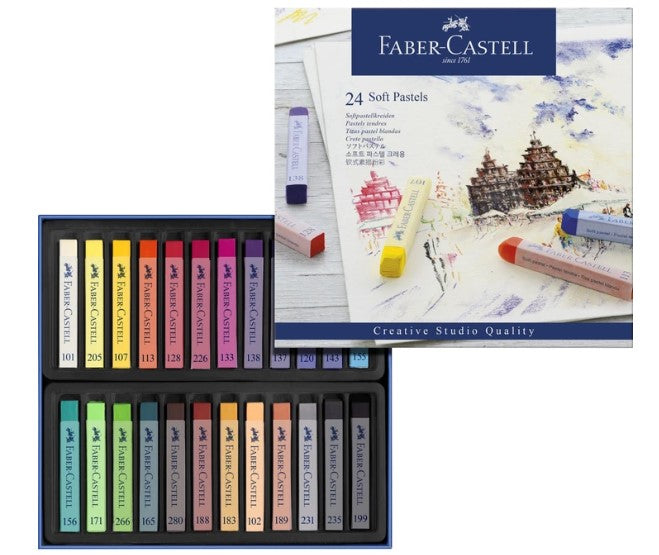 Faber-Castell - CREATIVE STUDIO SOFT PASTELS (4438862561367)