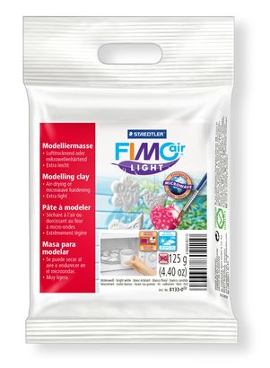 Staedtler-Mars - Modelling Clay FimoAir Light - 125g White - Art Noise