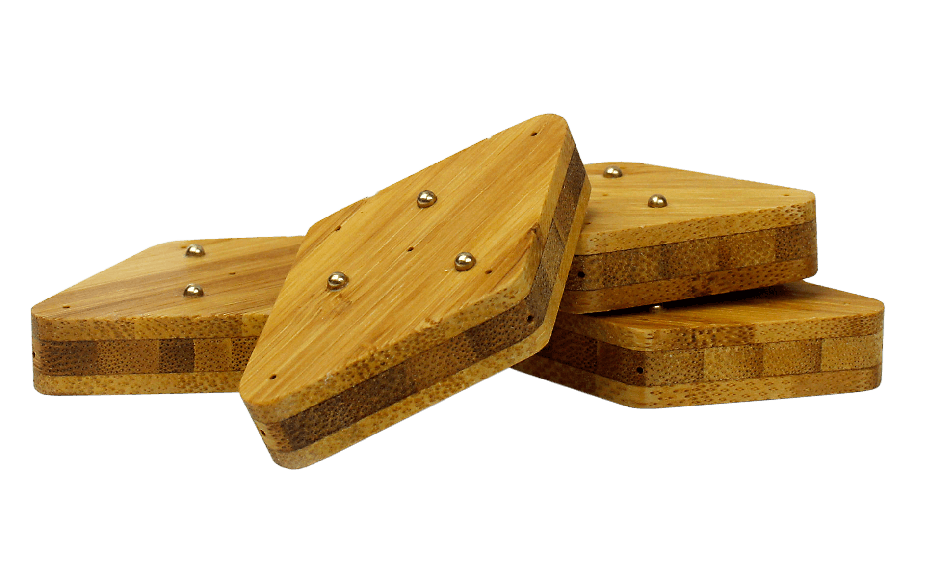 Tri-Art Bamboo Dimonds set of 4 - Art Noise