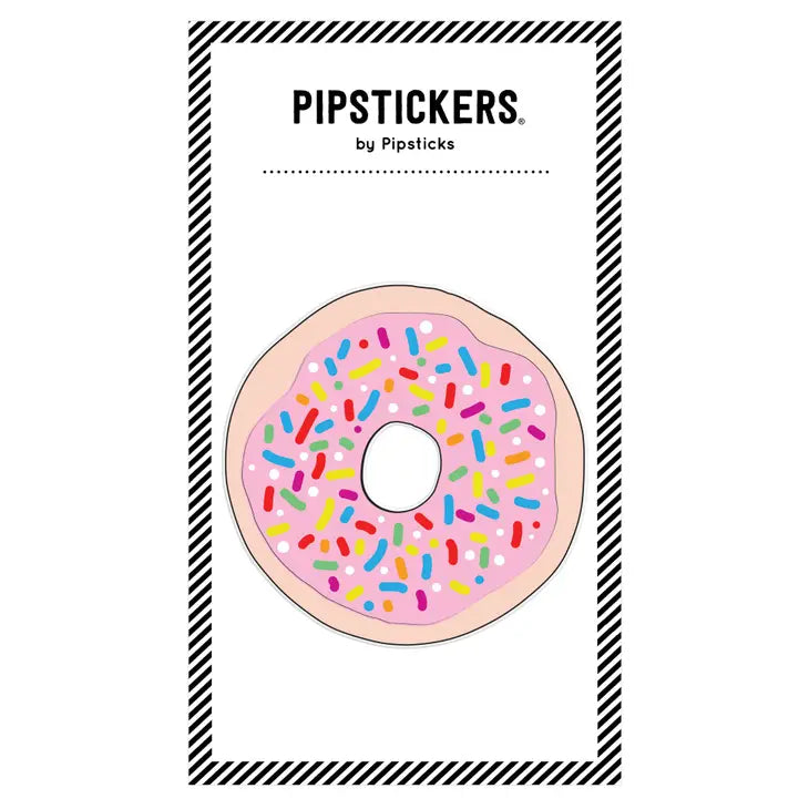 Pipsticks Stickers - Big Puffy Donut - Art Noise