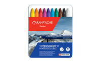 Caran d'Ache - Classic Neocolor II Water Soluble Wax Crayon - Tin Box Sets - Art Noise