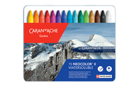 Caran d'Ache - Classic Neocolor II Water Soluble Wax Crayon - Tin Box Sets - Art Noise