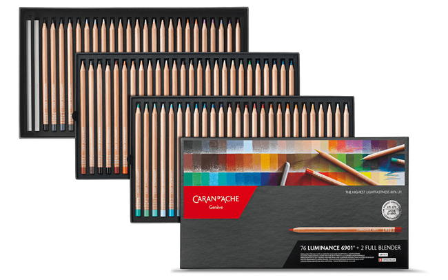 Caran d'Ache - Luminance Coloured Pencil - Sets - Art Noise