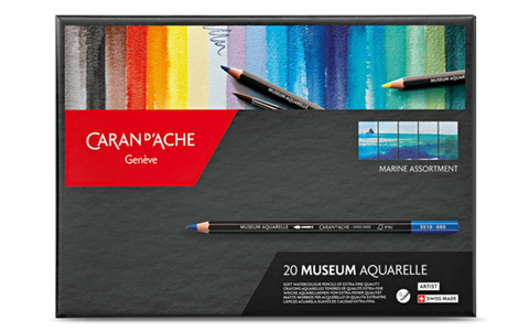 Caran d'Ache - Museum Watercolour Pencil - Set of 20 - Art Noise