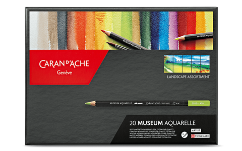 Caran d'Ache - Museum Watercolour Pencil - Set of 20 - Art Noise