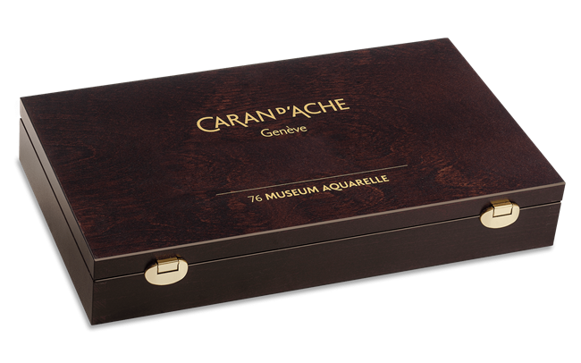 Caran d'Ache - Museum Watercolour Pencil - Wooden Box Set of 76 - Art Noise