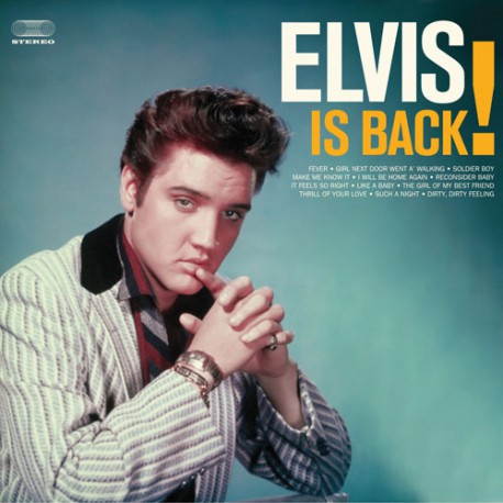Elvis Presley - Elvis is Back! (Waxtime in Color LP) - Art Noise
