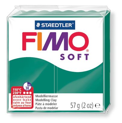 Staedtler-Mars - Modelling Clay Fimo Soft - Emerald (4443466629207)
