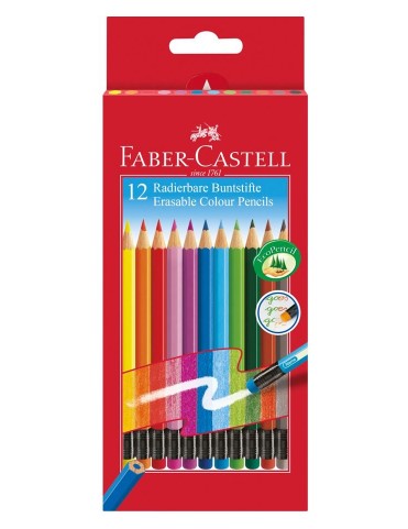 Faber-Castell - Erasable Colour Pencils (4635736277079)