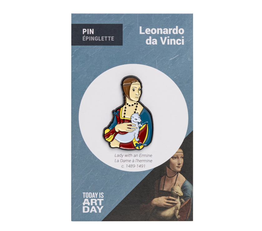 Today is Art Day - Da Vinci Pins - Art Noise