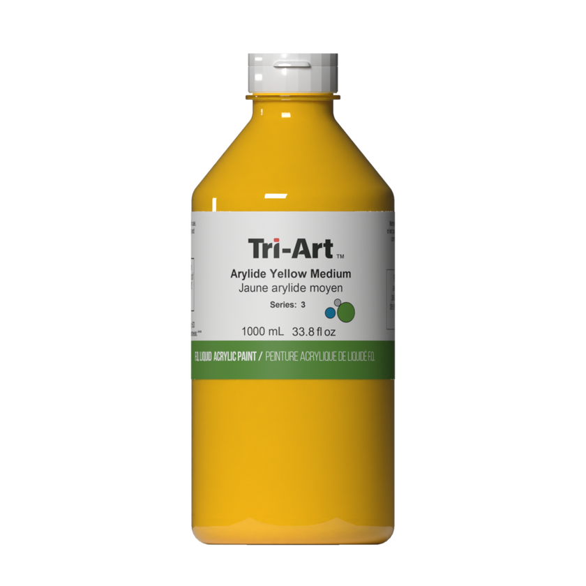 Tri-Art Liquids - Arylide Yellow Medium - Art Noise