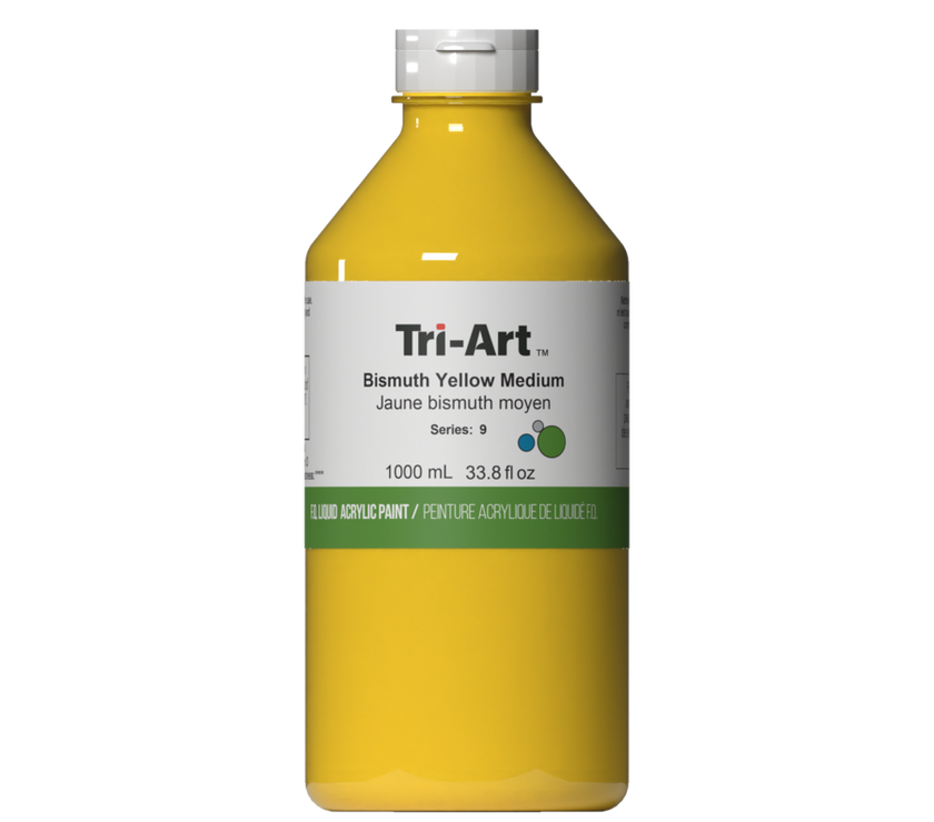 Tri-Art Liquids - Bismuth Yellow Medium - Art Noise