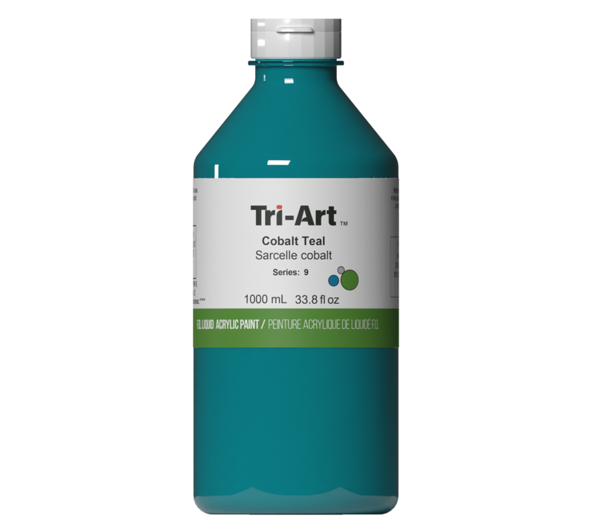 Tri-Art Liquids - Cobalt Teal - Art Noise
