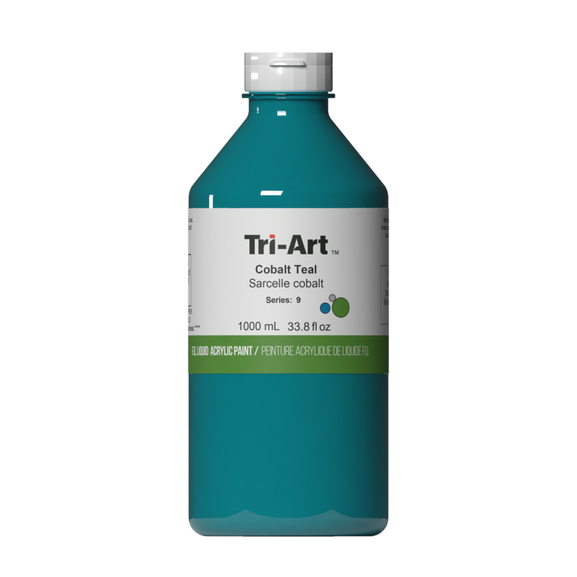 Tri-Art Liquids - Cobalt Teal - Art Noise