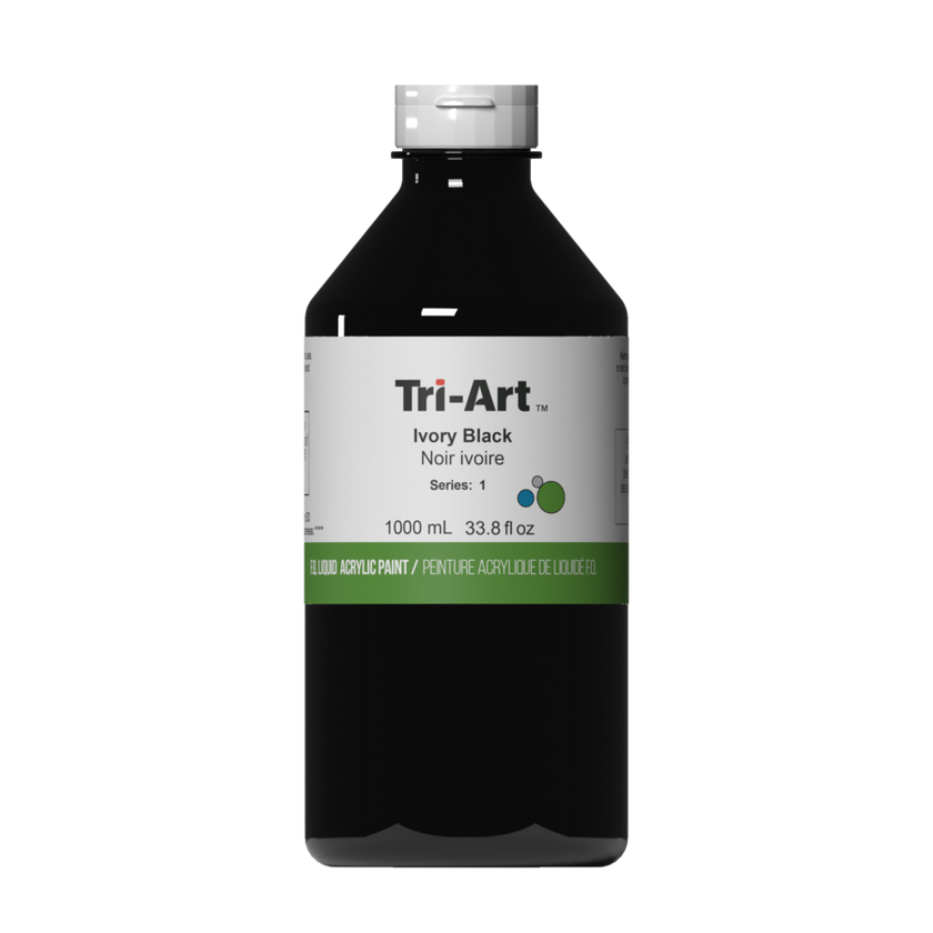 Tri-Art Liquids - Ivory Black - Art Noise