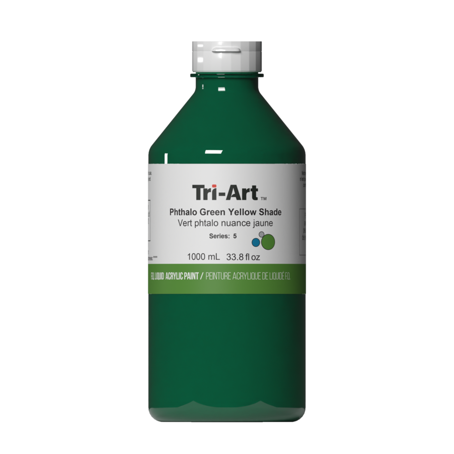 Tri-Art Liquids - Phthalo Green Yellow Shade - Art Noise