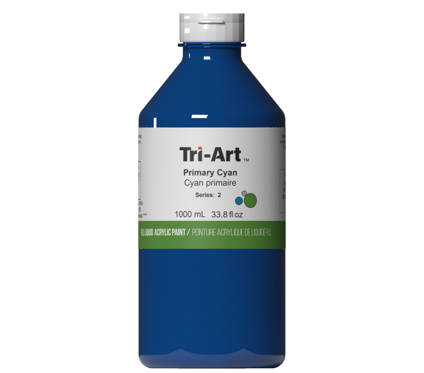 Tri-Art Liquids - Primary Cyan - Art Noise