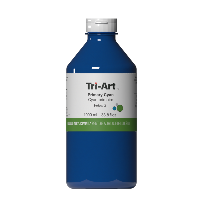 Tri-Art Liquids - Primary Cyan - Art Noise