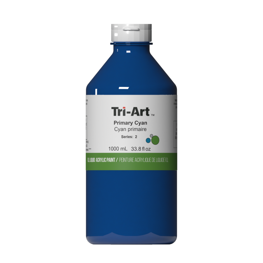 Tri-Art Liquids - Primary Cyan - Art Noise