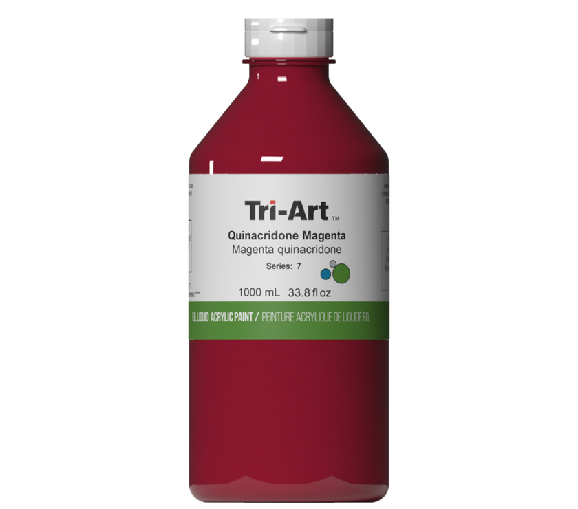 Tri-Art Liquids - Quinacridone Magenta - Art Noise