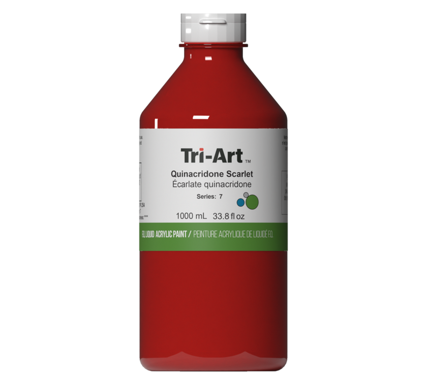 Tri-Art Liquids - Quinacridone Scarlet - Art Noise