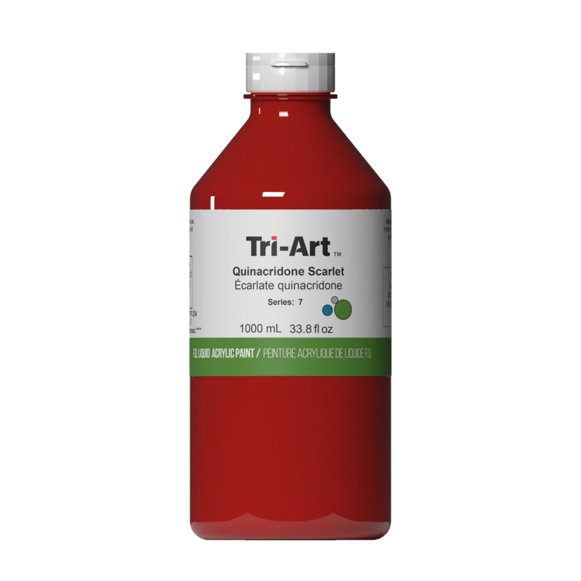 Tri-Art Liquids - Quinacridone Scarlet - Art Noise