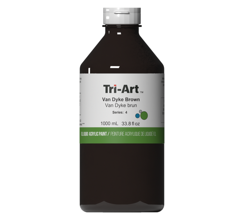 Tri-Art Liquids - Van Dyke Brown - Art Noise