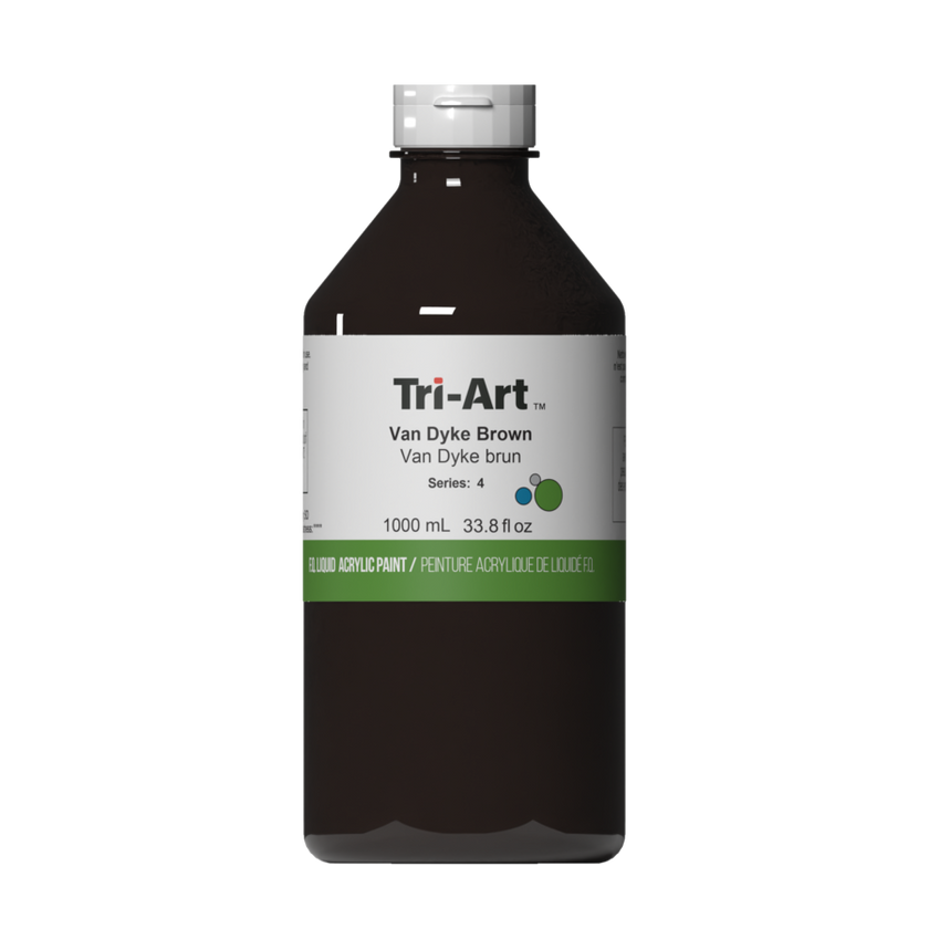 Tri-Art Liquids - Van Dyke Brown - Art Noise