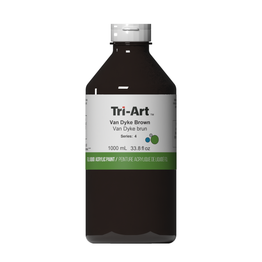 Tri-Art Liquids - Van Dyke Brown - Art Noise